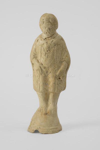 archéologie ; céramique, statuette, (GRD_2017.0.2) "Le pèlerin cucullatus"