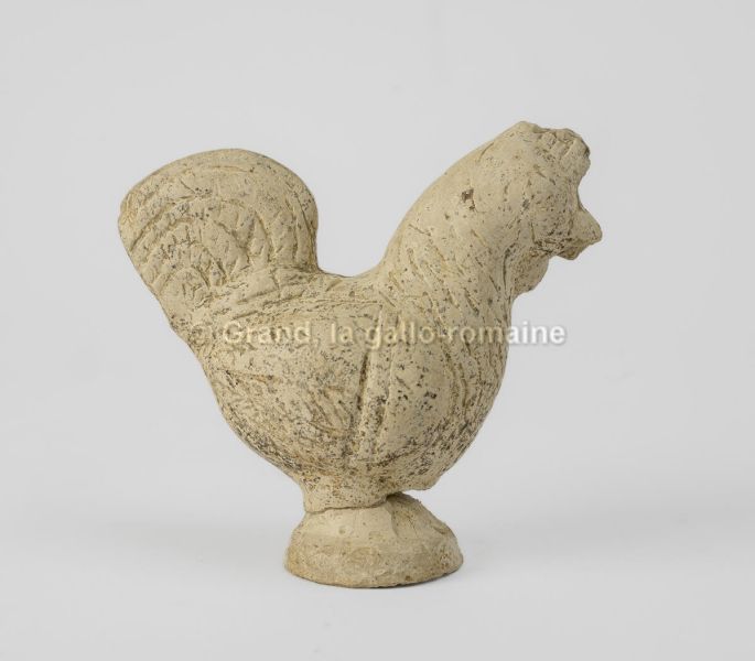 archéologie ; céramique, statuette, (GRD_2017.0.5) "Le coq"