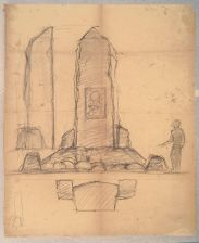 Projet de monument commémoratif de Léon Millot