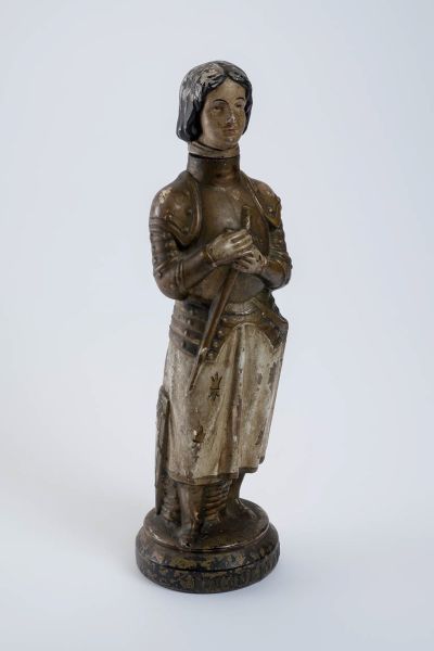 Boîte à bonbons à l'effigie de Jeanne d'Arc
