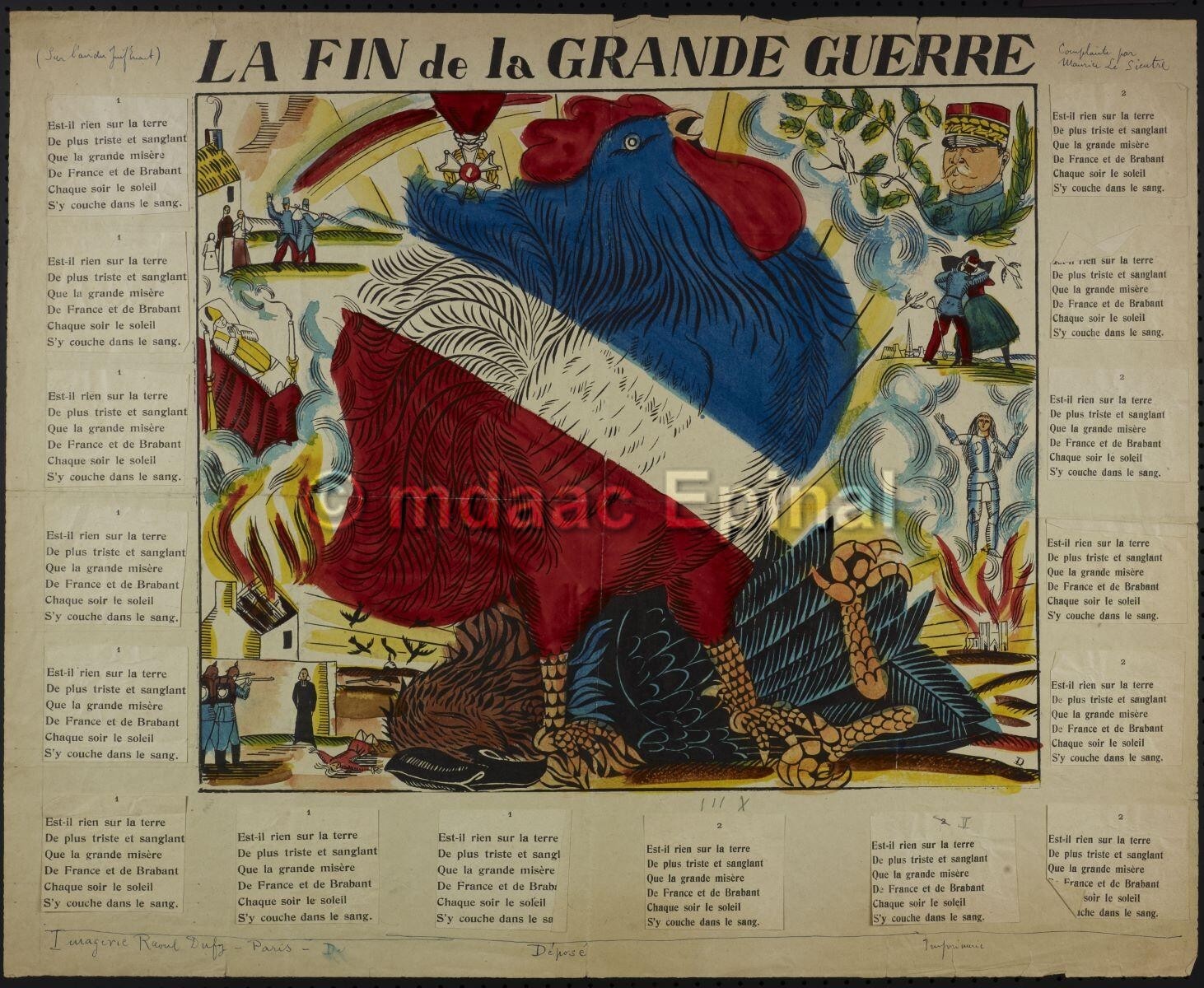 Etude pour La Fin de la Grande Guerre