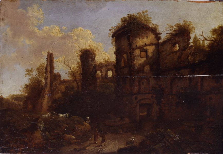 Paysage de ruines