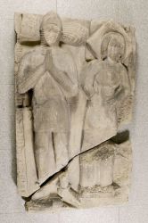 Dalle funéraire de Verry de Cintrey et de son épouse ; © L'Oeil Créatif